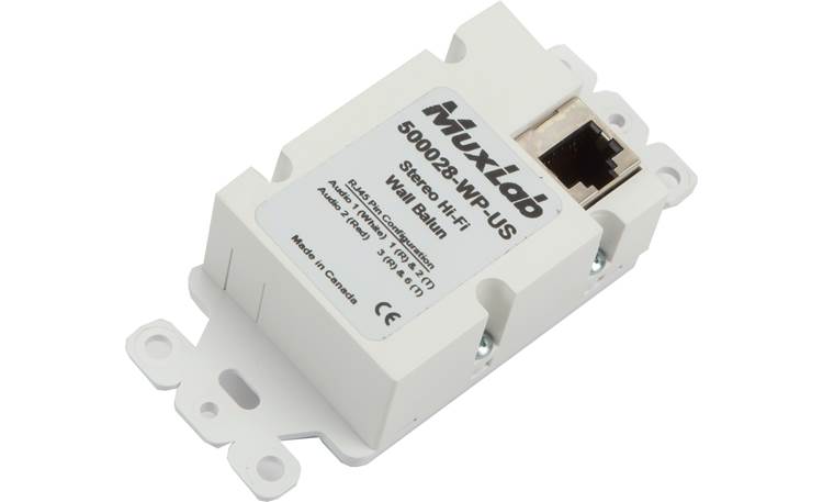 Liberty MuxLabs Stereo Audio Balun Wall Plate Back