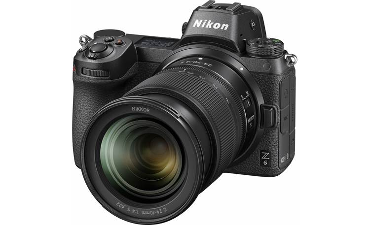 Nikon Z 6 Filmmaker's Kit Shown with 24-70mm zoom lens