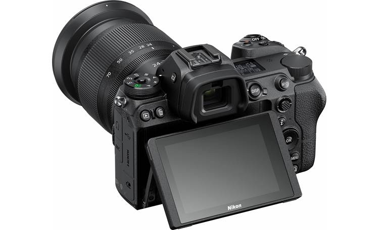 Nikon Z 6 Filmmaker's Kit Shown with touchscreen tilted upward