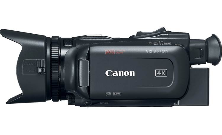 Canon VIXIA HF G50 Shown with viewscreen closed