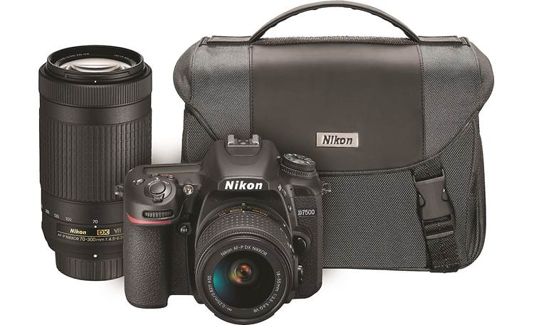Nikon D7500 Two Lens Bundle Front