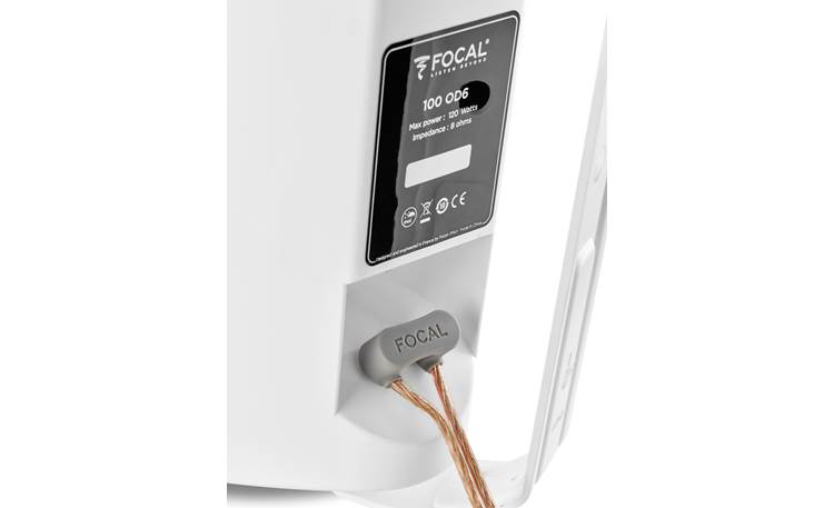 Focal 100 OD6 Spring-loaded wire terminals with silicone weather seal