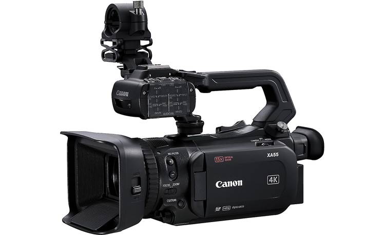 Canon XA55 Camera has an ergonomic design