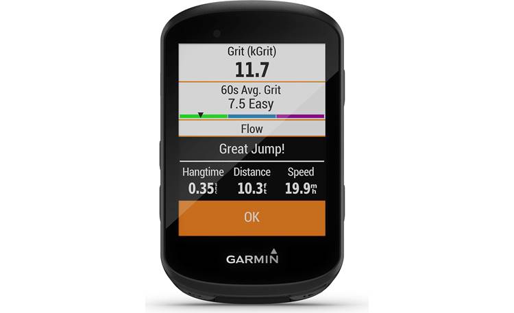 Garmin Edge 530 Mountain Bike Bundle Grit tracking. 
