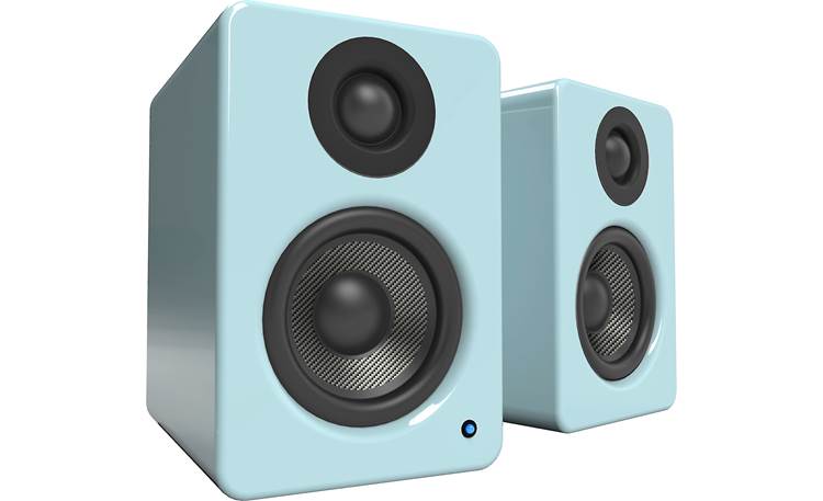 Kanto YU2 (Gloss Teal) Powered desktop stereo speaker system at Crutchfield