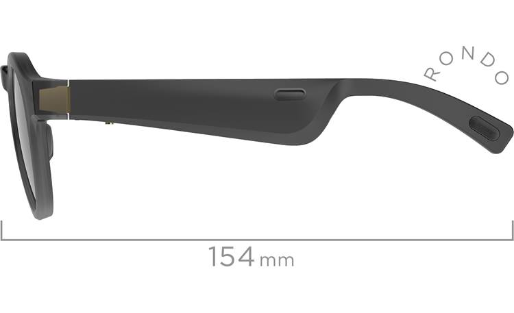 Bose Frames Rondo Nylon frames with durable metal hinges