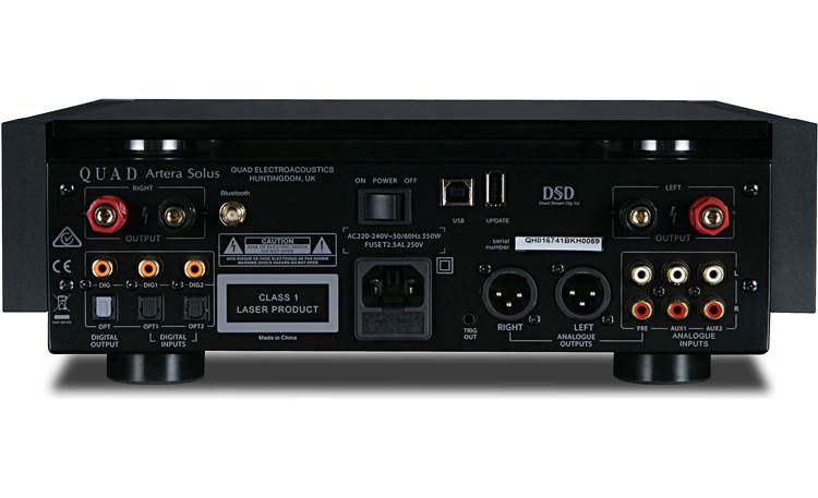 Quad Artera Solus (Black) Integrated amp with Bluetooth®, DAC and