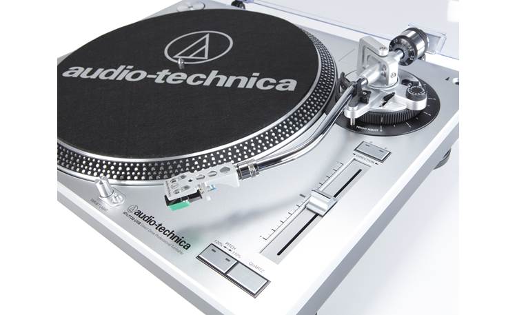 Audio-Technica AT-LP120-USB Direct-Drive Professional Turntable (USB and  Analog) - Silver for sale online