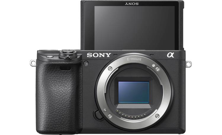 Sony Alpha a6400 (no lens included) Touchscreen tilts up to 180° to face you