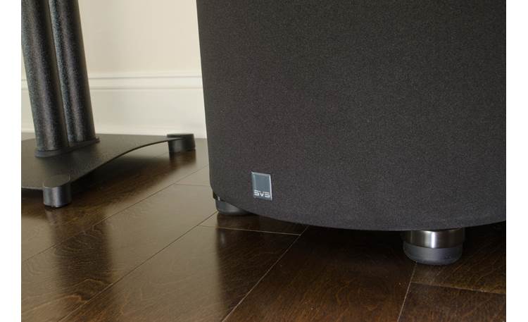 SVS SoundPath Subwoofer Isolation System Shown with a cylindrical SVS subwoofer (not included)