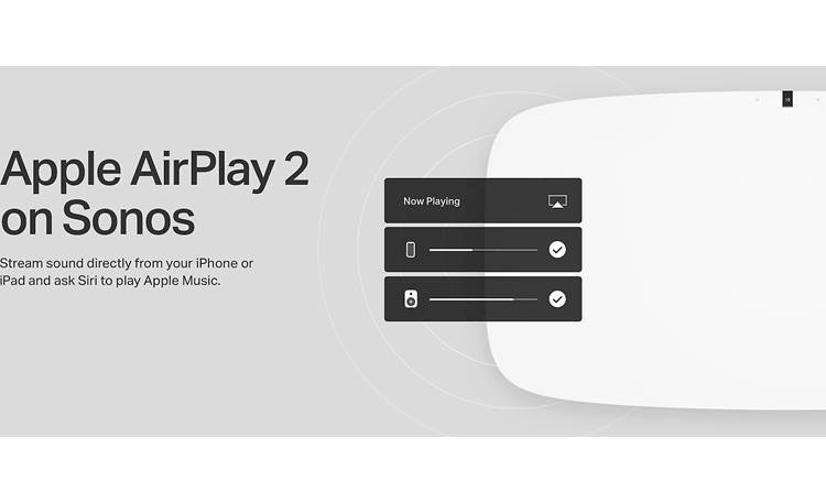 Sonos Playbase (White) Powered home theater sound system/TV