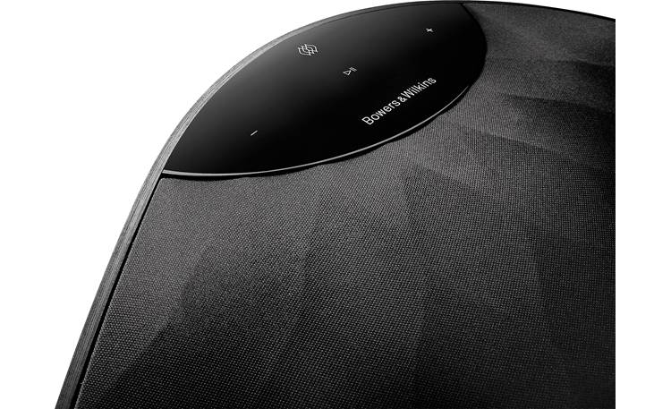 Bowers & Wilkins Formation Wedge Black - top-mounted control buttons