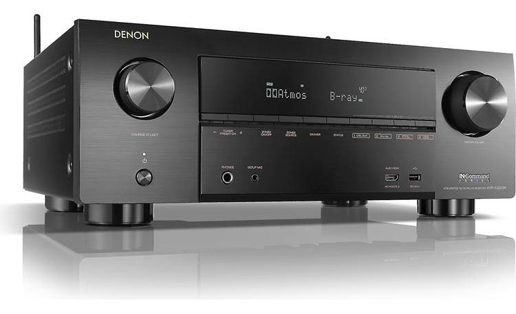 Denon AVR-X3600H (2019 model) Angled front view