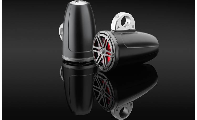 JL Audio M3-770ETXv3-Sb-S-Gm-i Clamps pictured in this photo are sold separately