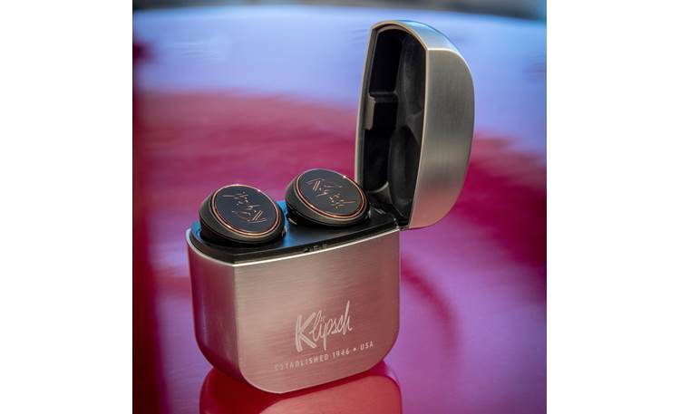 Klipsch T5 True Wireless (with silver case) In-ear Bluetooth