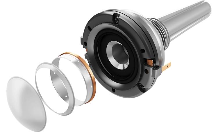 Bowers & Wilkins 603 Exploded view of Decoupled Double Dome aluminum tweeter