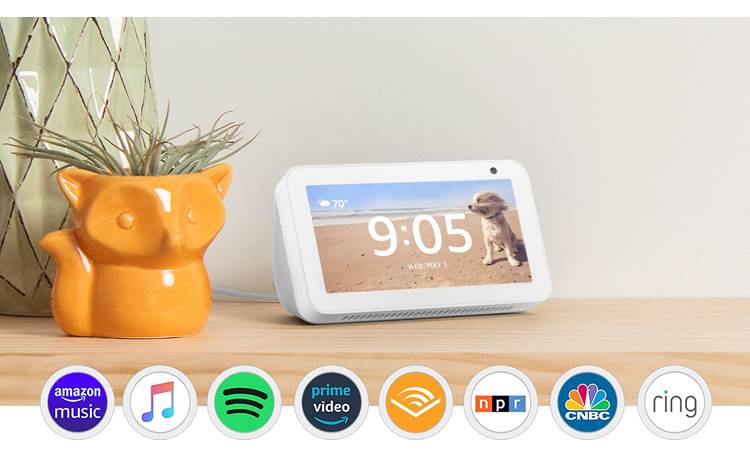 Amazon Echo Show 5 Sandstone - entertainement options