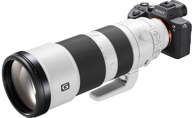 Sony FE 200-600mm f/5.6-6.3 G OSS Shown mounted on Sony camera (not included)