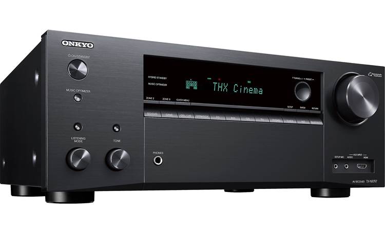 Onkyo TX-NR797 (2019 model) Angled front view
