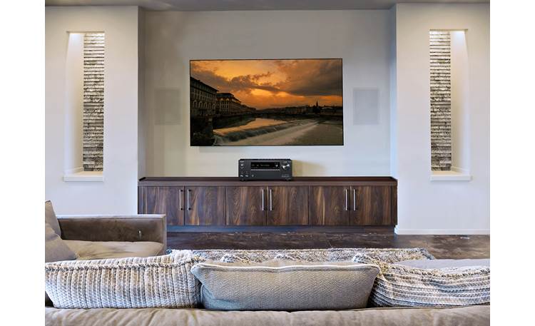 Onkyo TX-NR797 (2019 model) Shown as part of a home theater system