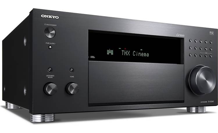 Onkyo TX-RZ840 (2019 model) Angled front view