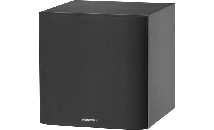 Bowers & Wilkins ASW608 Angled view with grille on