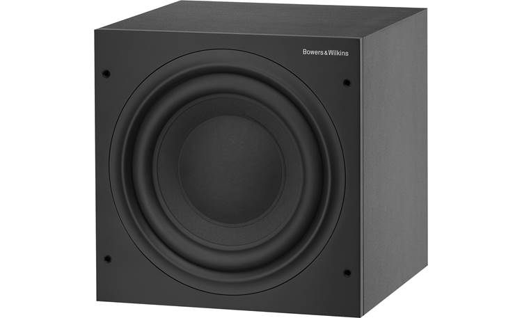 Bowers & Wilkins ASW610XP Angled view with grille removed