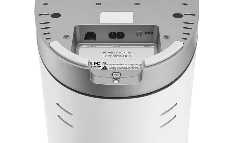 Bowers & Wilkins Formation Duo White - connections detail