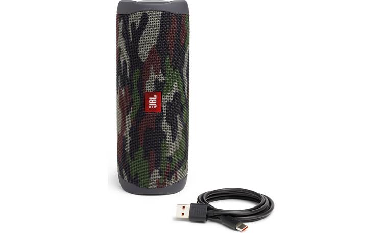 JBL Flip 5 Squad - with included USB charging cable