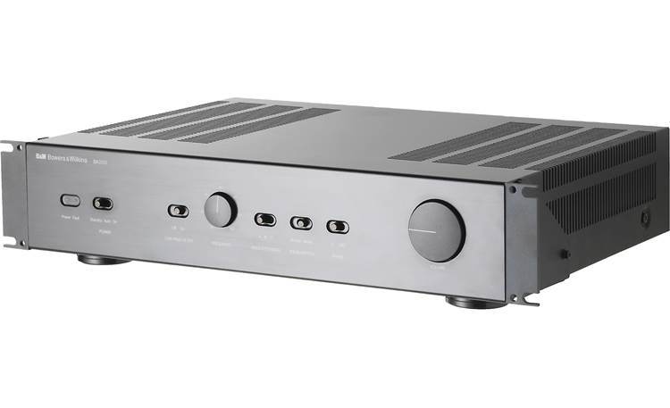 Bowers & Wilkins ISW3 and SA250 Mk2 Bass Package Angled front view of amp