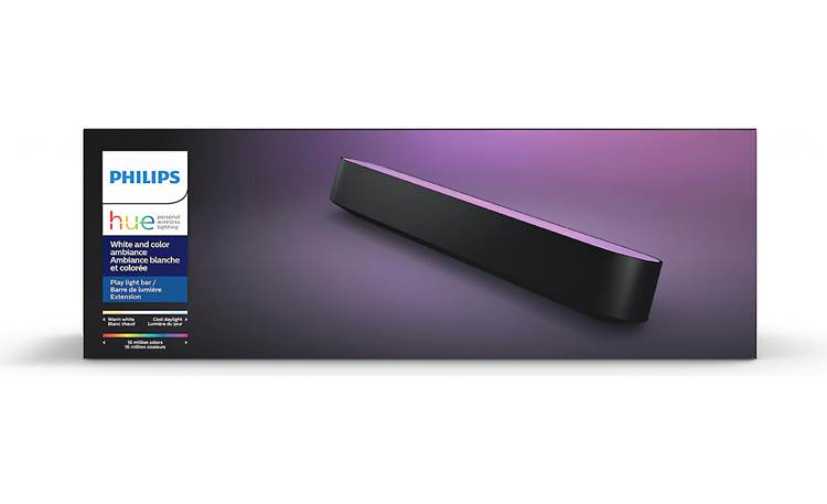 Philips Hue White and Color Ambiance Play Light Bar Extension Add-on light lets you expand your Play setup