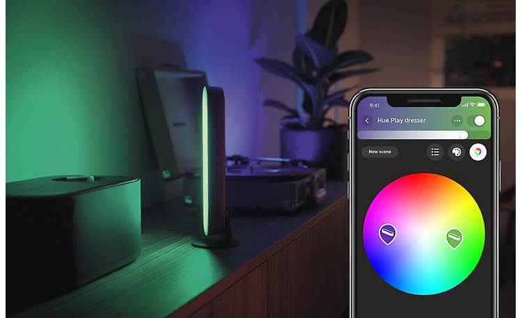Philips Hue White and Color Ambiance Play Light Bar Extension Choose from 16 million colors