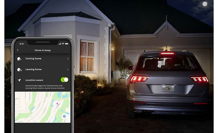 Philips Hue Inara Location-based routines