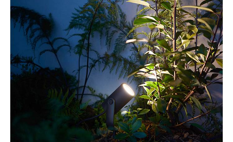 Philips Hue Lily White/Color Outdoor Extension Spotlight Illuminate your landscape
