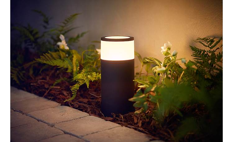 Philips Hue Calla White/Color Outdoor Extension Light (600 lumens) Illuminate garden pathways with customizable shades of white or color light