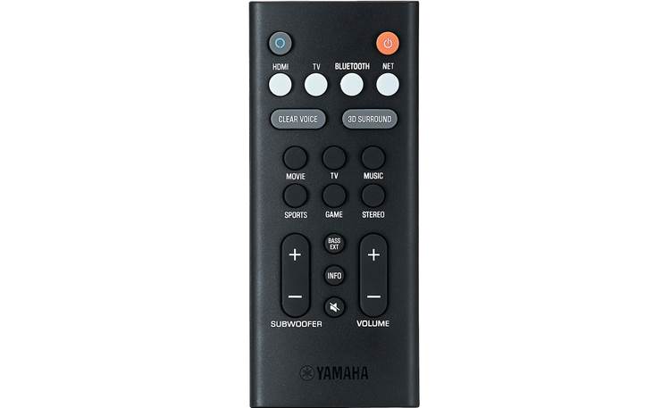 Yamaha YAS-109 Powered sound bar with built-in subwoofers, DTS 