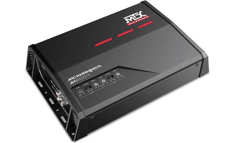 JACKHAMMER Series 300-Watt RMS at 2Ω Class A/B Four-Channel
