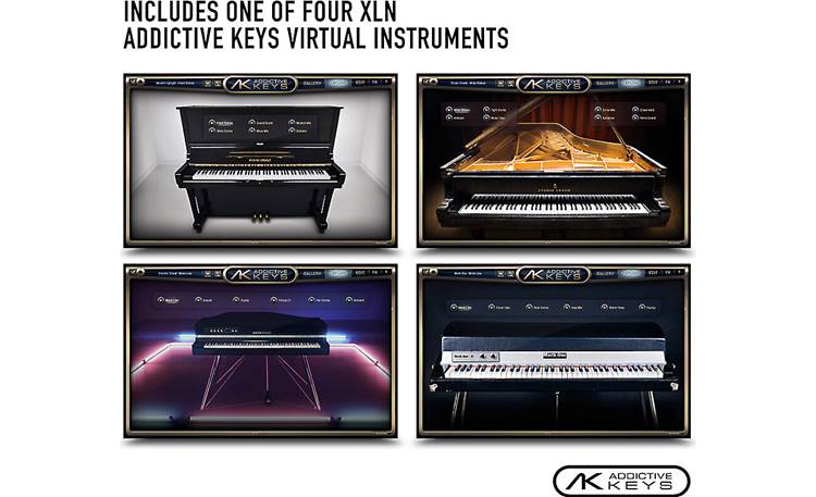 Focusrite Scarlett 8i6 (3rd Generation) Bundled software includes your choice of one virtual instrument