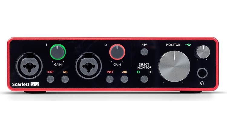 Focusrite Scarlett 2i2 (3rd Generation) USB 2.0 (Type-C) audio 