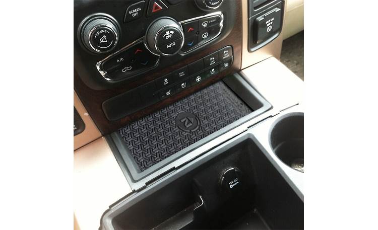 Brandmotion FDMC-1310 You can cut the charging mat to fit in your vehicle's storage tray