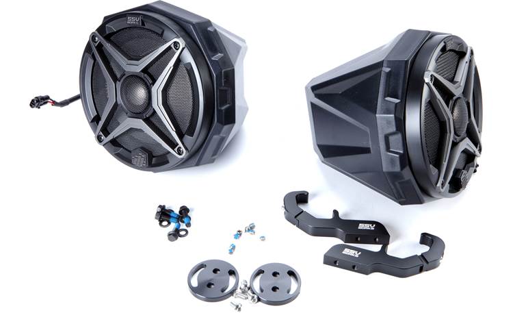 SSV Works US2-C65A-CGN Polaris General speaker pods with 6-1/2" speakers