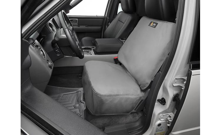 Weathertech Seat Protector Gray Universal Fit Bucket Cover For Front And 2nd Row Seats At Crutchfield - Does Weathertech Make Seat Covers