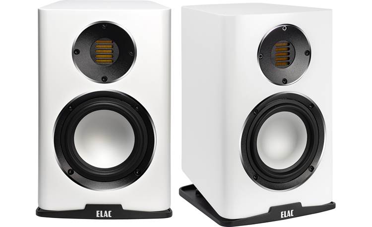 ELAC Carina BS243.4 (Satin White) Compact bookshelf speakers at Crutchfield