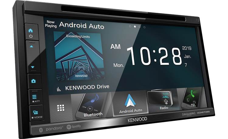 Kenwood DDX6706S DVD receiver at Crutchfield