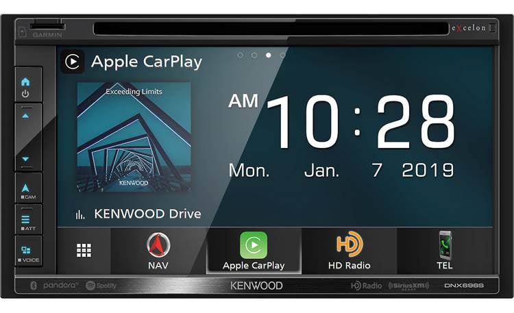 Kenwood Excelon DNX696S Navigation receiver at Crutchfield
