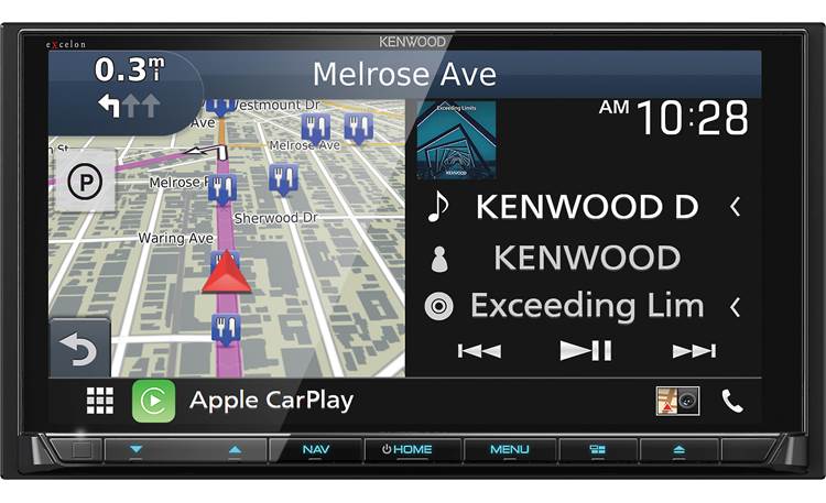 Kenwood Excelon DNX996XR Front