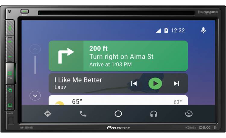 Pioneer AVH-2550NEX Navigation with Android Auto.