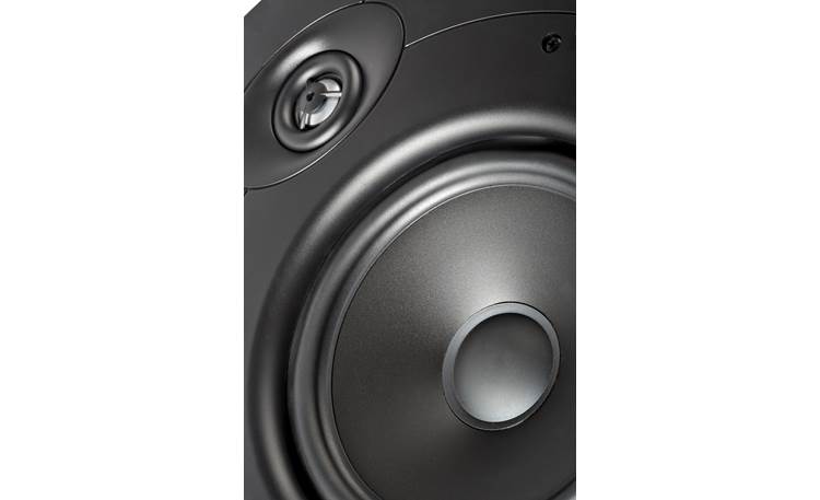Definitive Technology DT8LCR Close-up view of woofer and tweeter