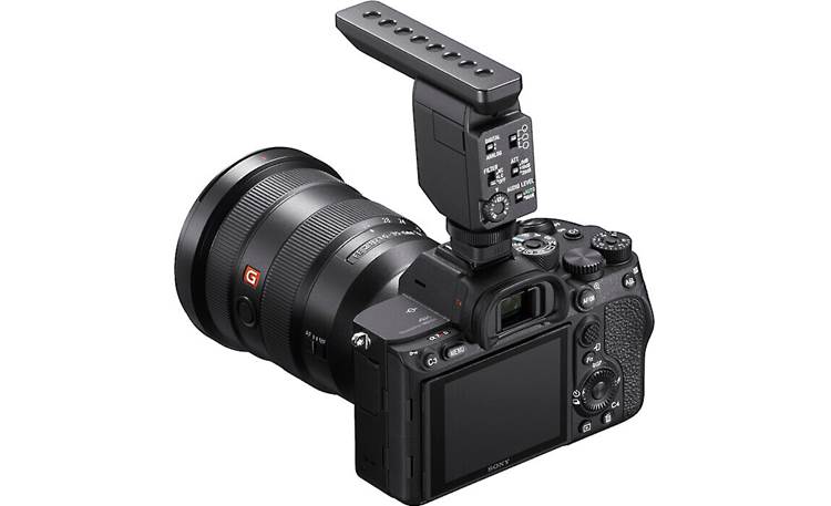 Sony ECM-B1M Shown mounted to Sony a7R (camera not included)