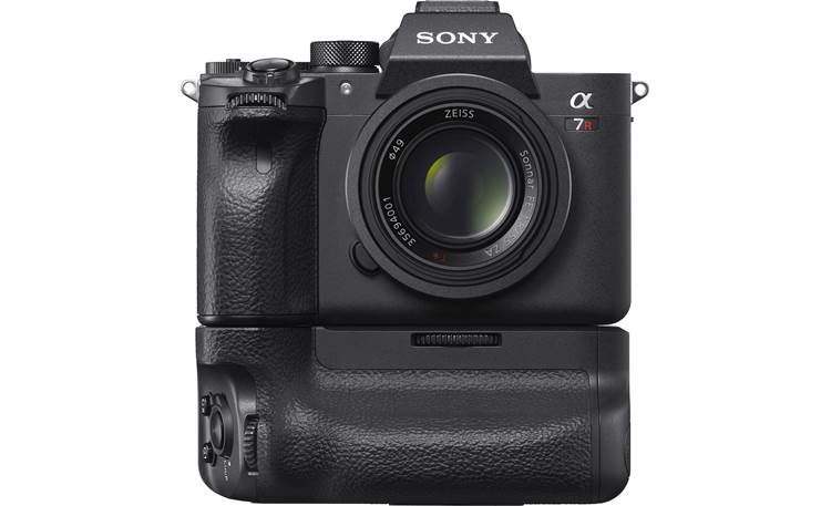 Sony VG-C4EM Front, shown attached to camera (not included)
